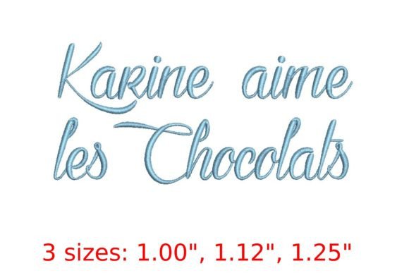 Karine Aime Les Chocolats: A Sweet Embroidery Delight