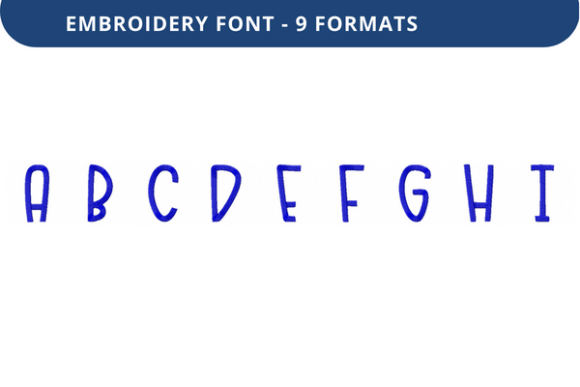 Play Pen Font a to I: A Versatile Embroidery Choice