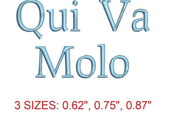 Qui Va Molo Font: A Stylish Addition for Seasonal Creations