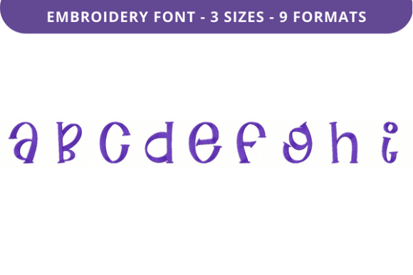 Review: Flat Alfredo Font Uppercase a to I